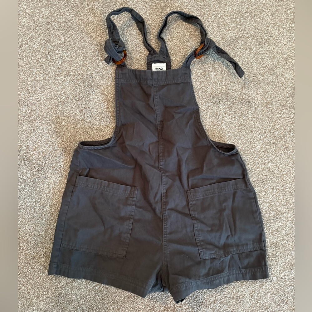 Aerie size XS tie strap overalls / beach coverup